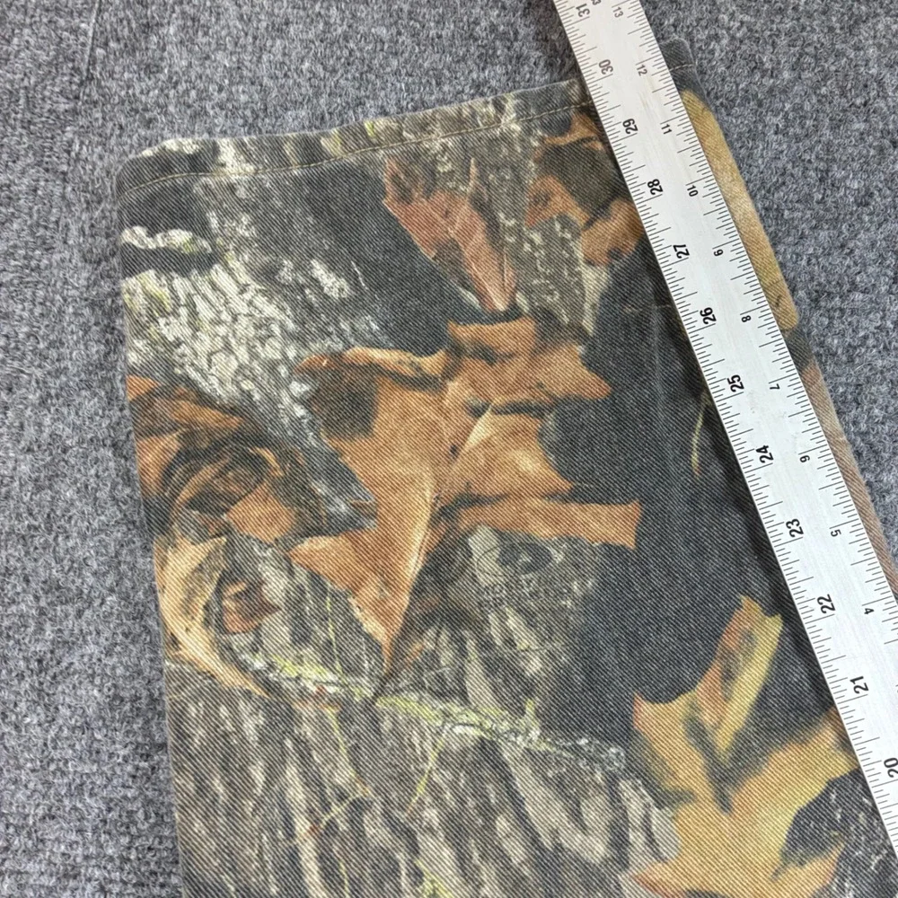 Field Staff Men Camo Hunting Jeans 36x32 Real Tree Forest Camouflage Denim Pants